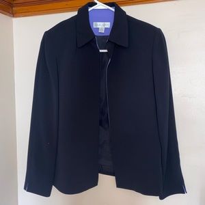 Suit Jacket with Purple lining